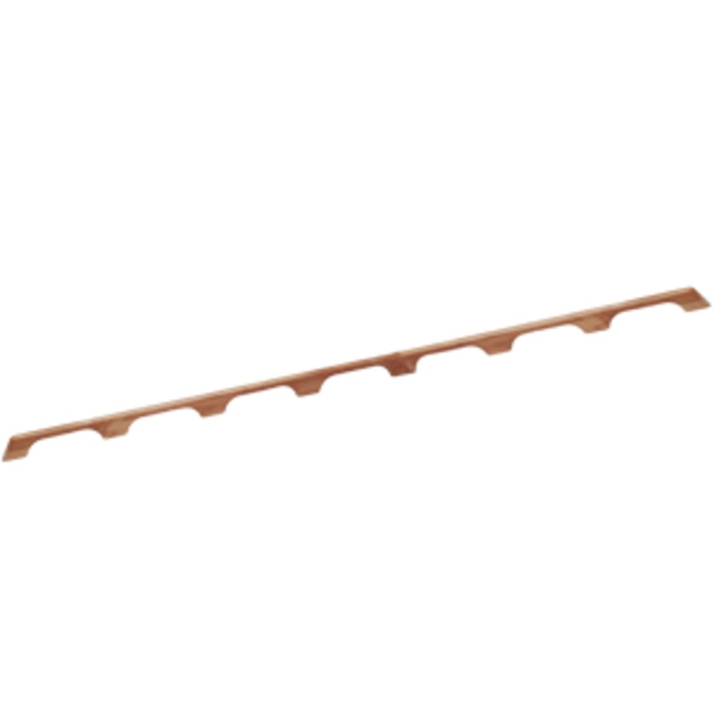 Whitecap Teak Handrail – 7 Loops – 73″L