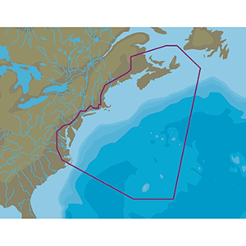 C-MAP 4D NA-D062 Nova Scotia to Chesapeake Bay – microSD/SD