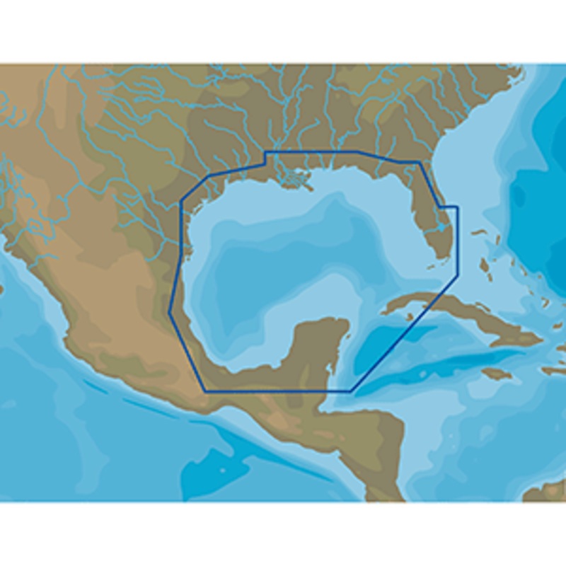C-MAP 4D NA-D064 Gulf of Mexico – microSD/SD