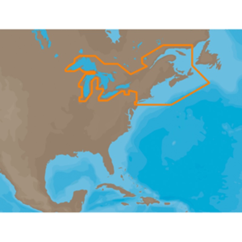 C-MAP MAX NA-M026 – Great Lakes & The Maritimes – SD Card