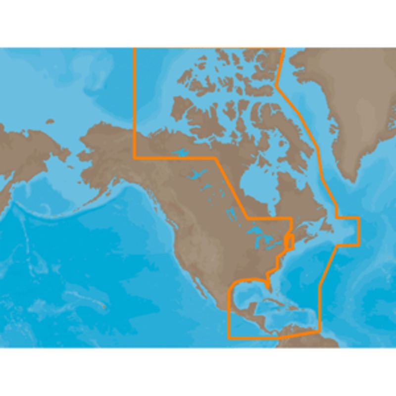 C-MAP MAX NA-M033 – ATL Coast Gulf & Caribbean – SD Card