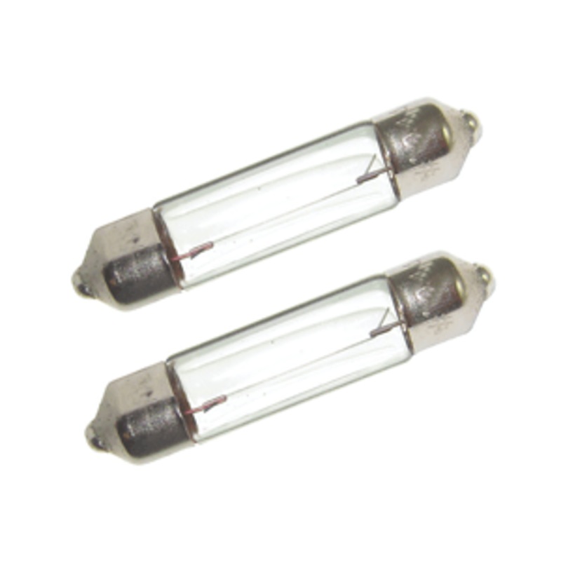 Perko Double Ended Festoon Bulbs – 24V, 10W, .40A – Pair