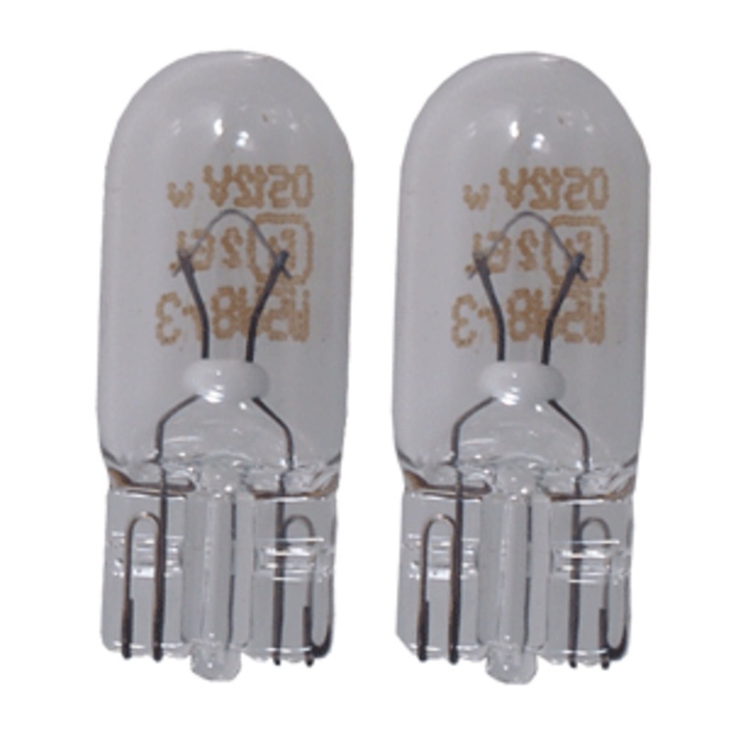 Perko Wedge Base Bulb – 12V, 5W, .35A – Pair