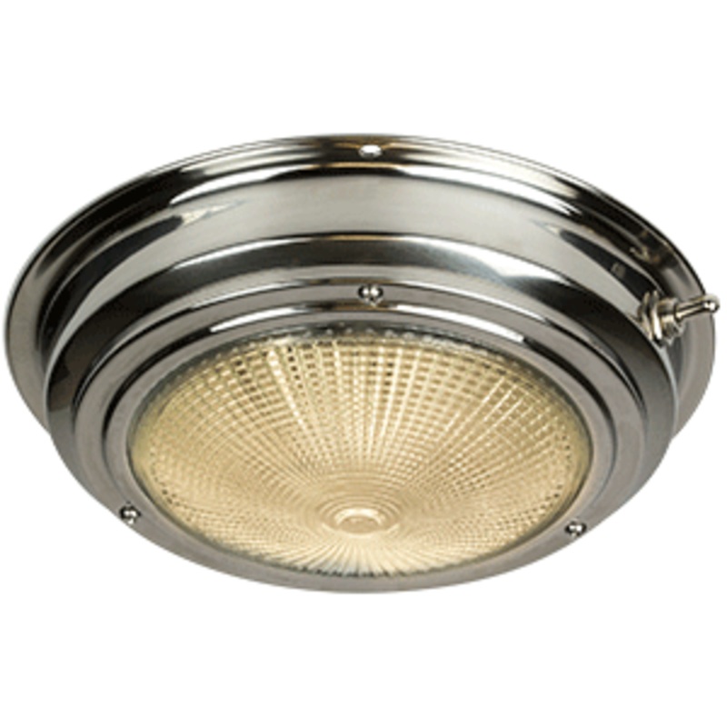 Sea-Dog Stainless Steel Dome Light – 5″ Lens