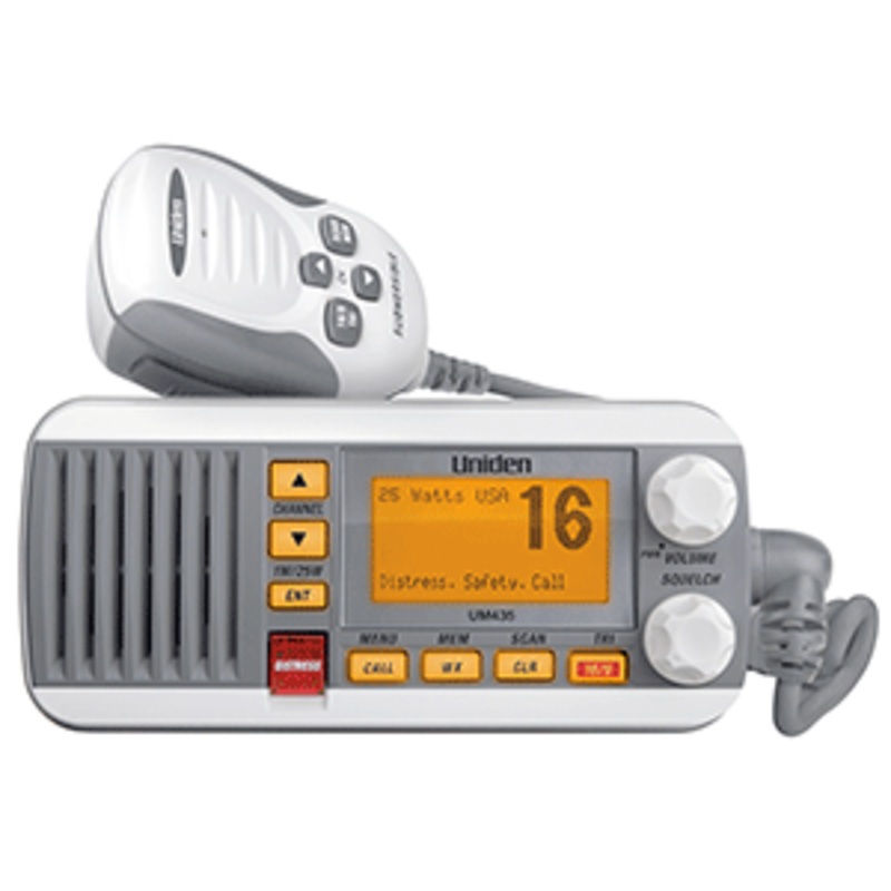 Uniden UM435 Fixed Mount VHF Radio – White