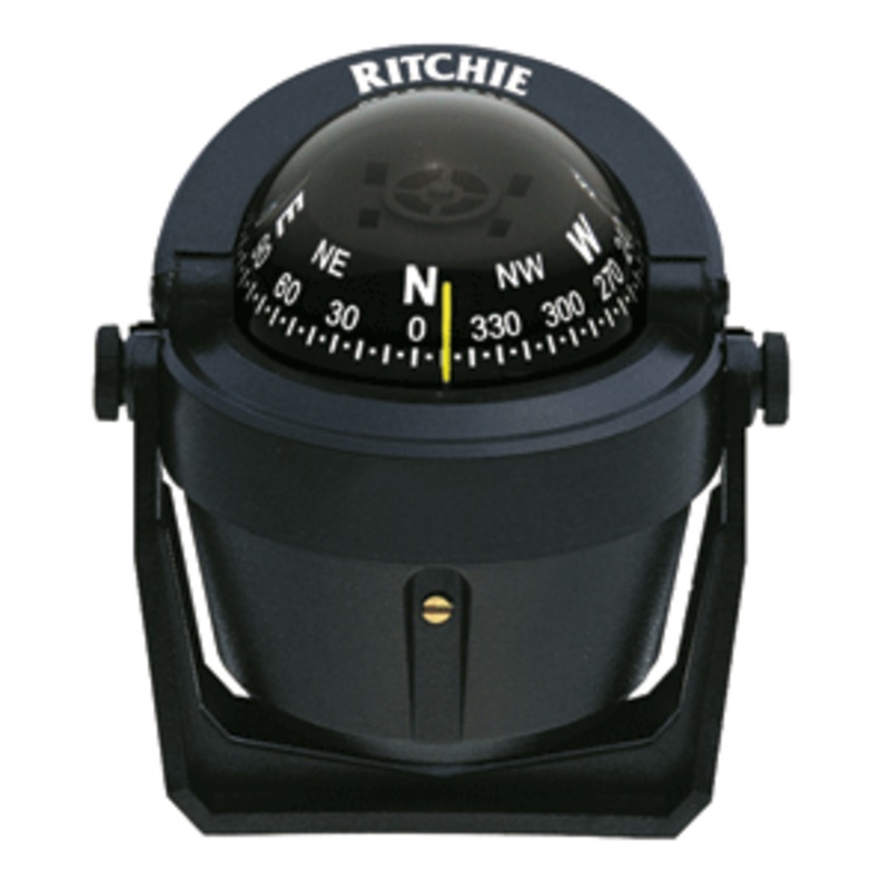 Ritchie B-51 Explorer Compass – Bracket Mount – Black