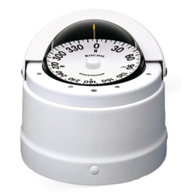 Ritchie DNW-200 Navigator Compass – Binnacle Mount – White