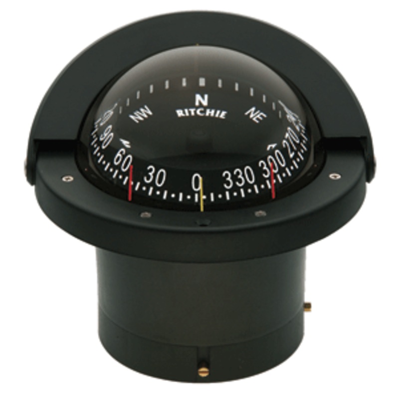 Ritchie FN-203 Navigator Compass – Flush Mount – Black