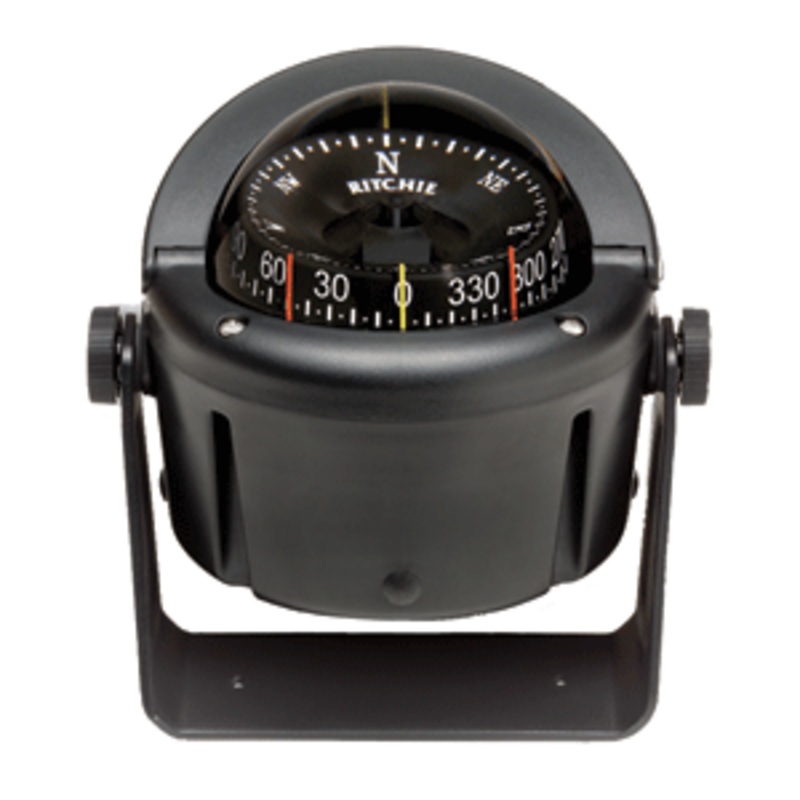 Ritchie HB-741 Helmsman Compass – Bracket Mount – Black