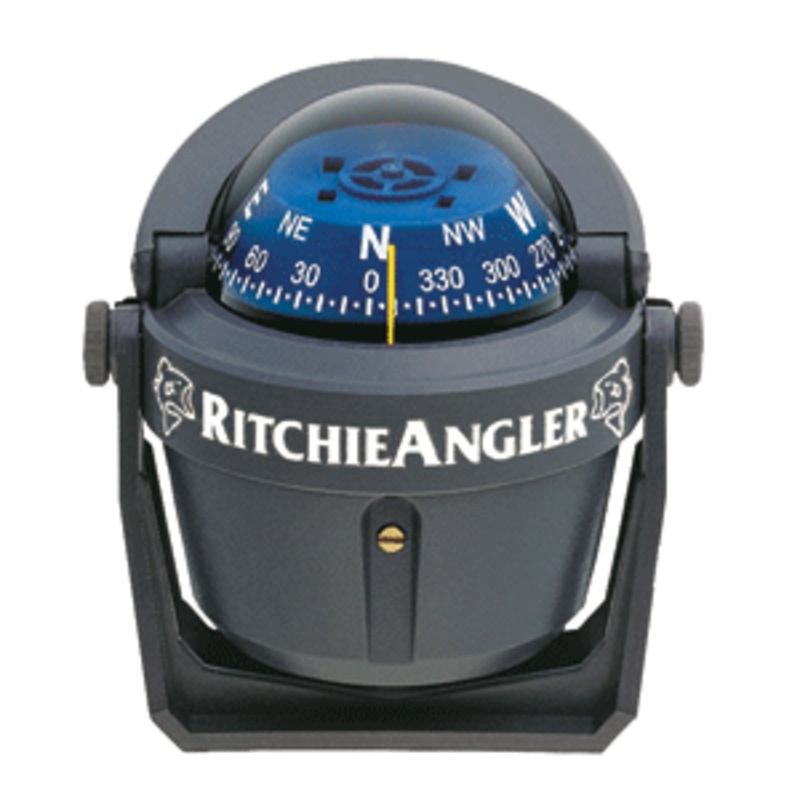 Ritchie RA-91 RitchieAngler Compass – Bracket Mount – Gray