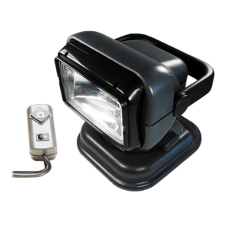 Golight Portable Searchlight w/Wired Remote – Grey