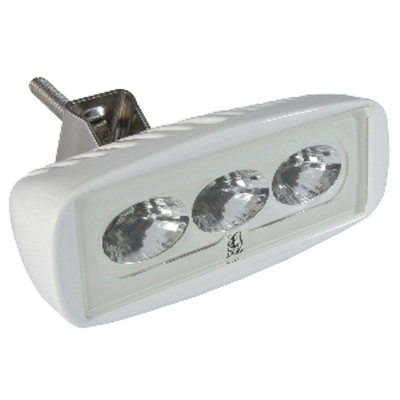 Lumitec CapreraLT – LED Flood Light – White Finish – White Non-Dimming