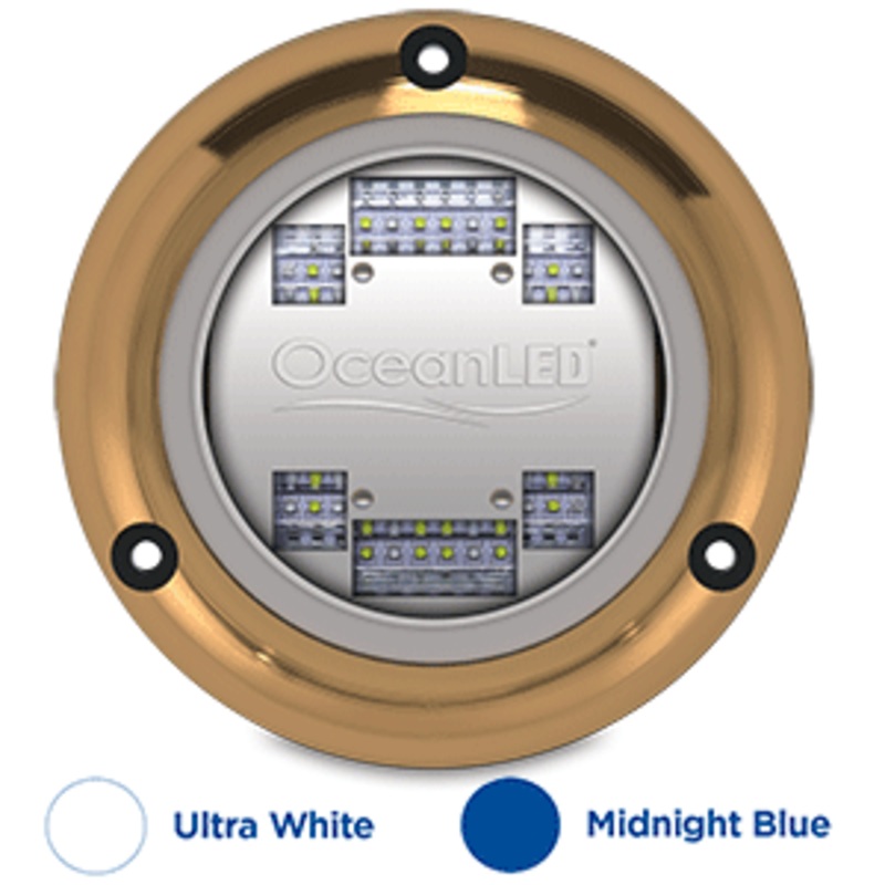 OceanLED Sport S3124s Underwater LED Light – Ultra White/Midnight Blue