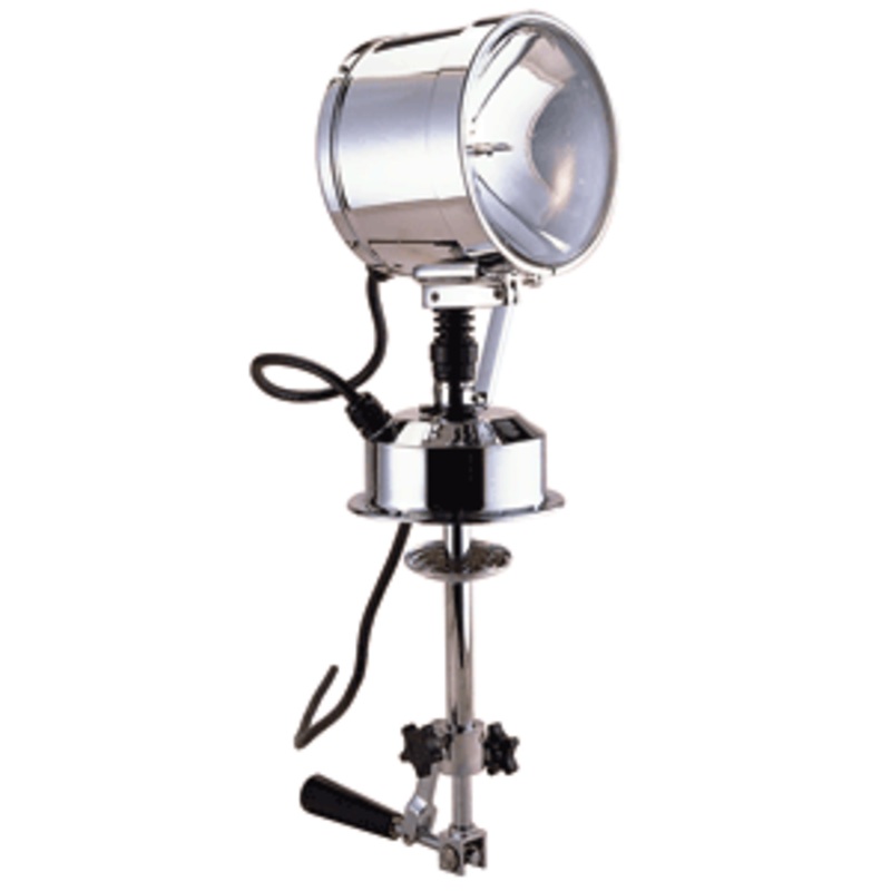 Perko 7″ Searchlight – 12V – Chrome