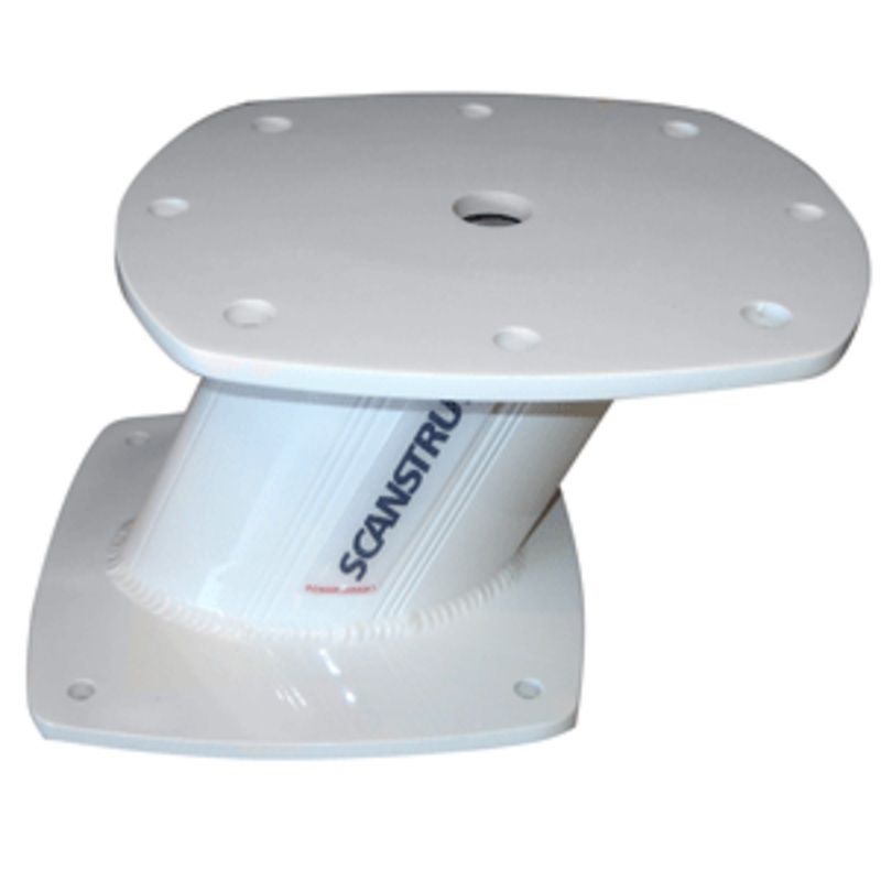 Scanstrut 6″ Aluminum PowerTower f/Open Array Raymarine (4′), Furuno (2′) & Navico HALO (3′, 4′, 6′)