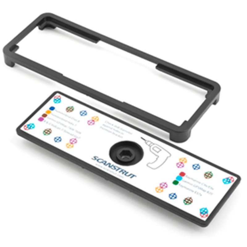 Scanstrut ROKK Universal Self-Drill Top Plate – Suits a Wide Range of Marine Displays