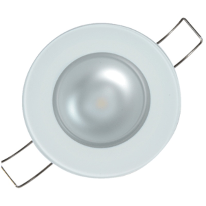 Lumitec Mirage Flush Mount Down Light Spectrum RGBW – Glass Bezel