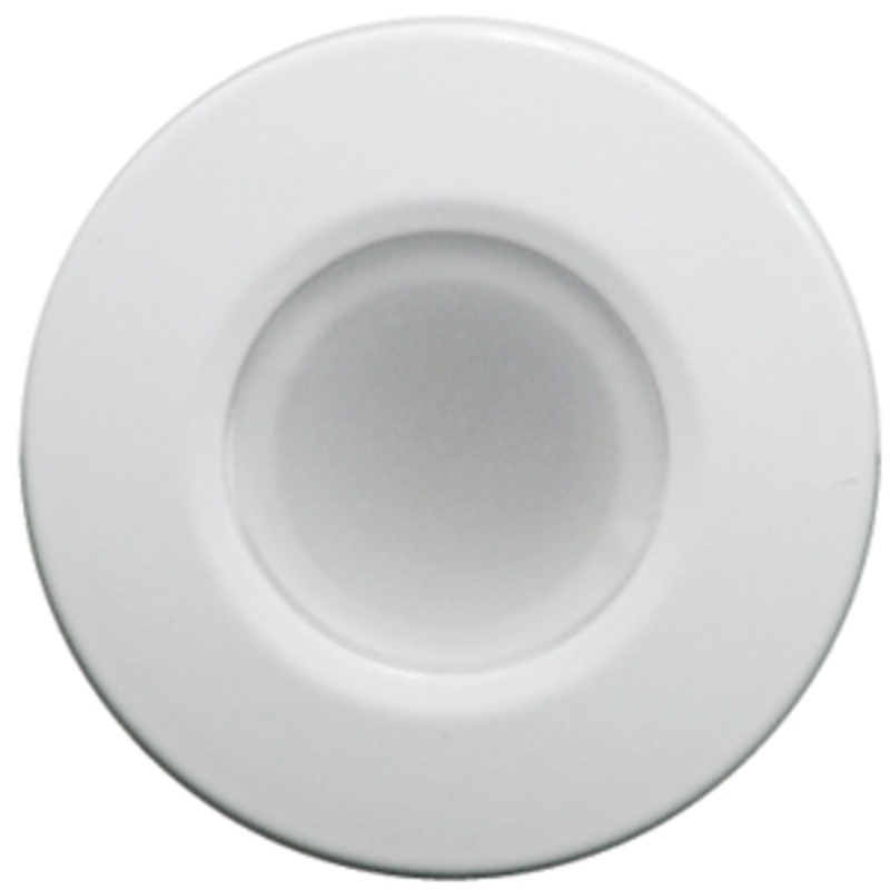 Lumitec Orbit – Flush Mount Down Light – White Finish – 4-Color Blue/Red/Purple/White Non Dimming