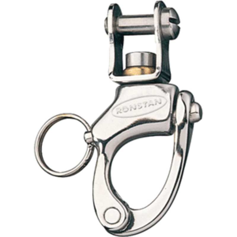 Ronstan Snap Shackle – Fork Swivel Bail – 72mm (2-13/16″) Length