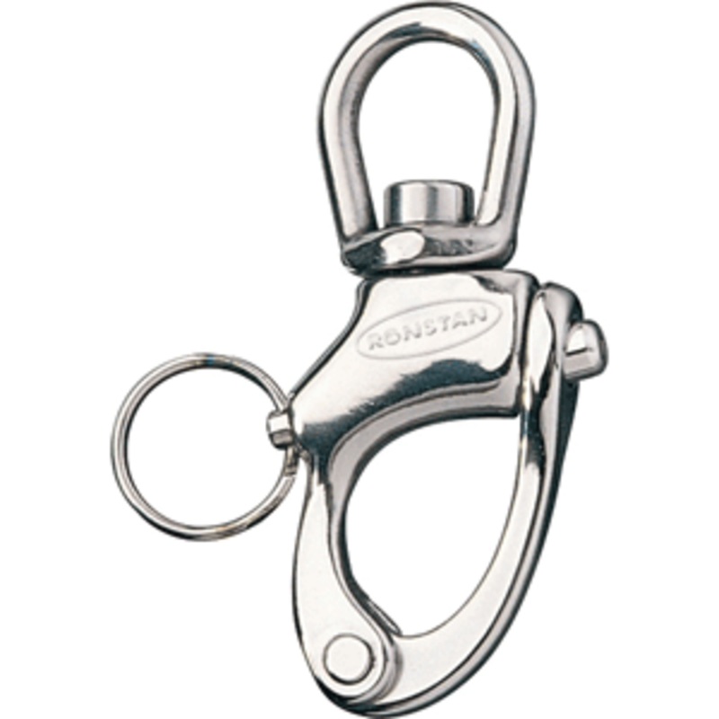 Ronstan Snap Shackle – Large Swivel Bail – 73mm (2-7/8″) Length