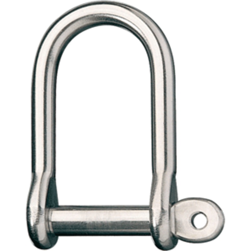 Ronstan Wide Dee Shackle – 1/2″Pin – 2-11/16″L x 1-5/16″W
