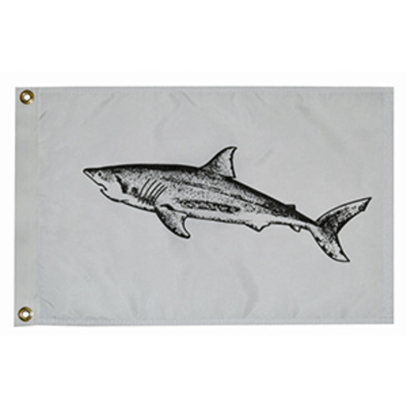 Taylor Made 12″ x 18″ Shark Flag