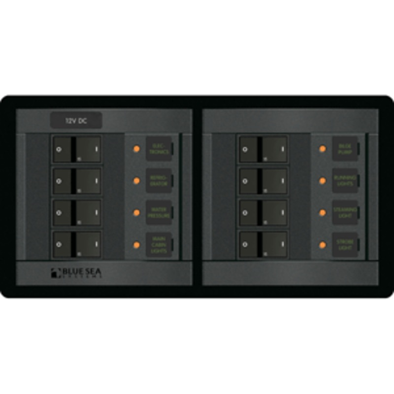 Blue Sea 1225 12V DC 8 Position – Horizontal