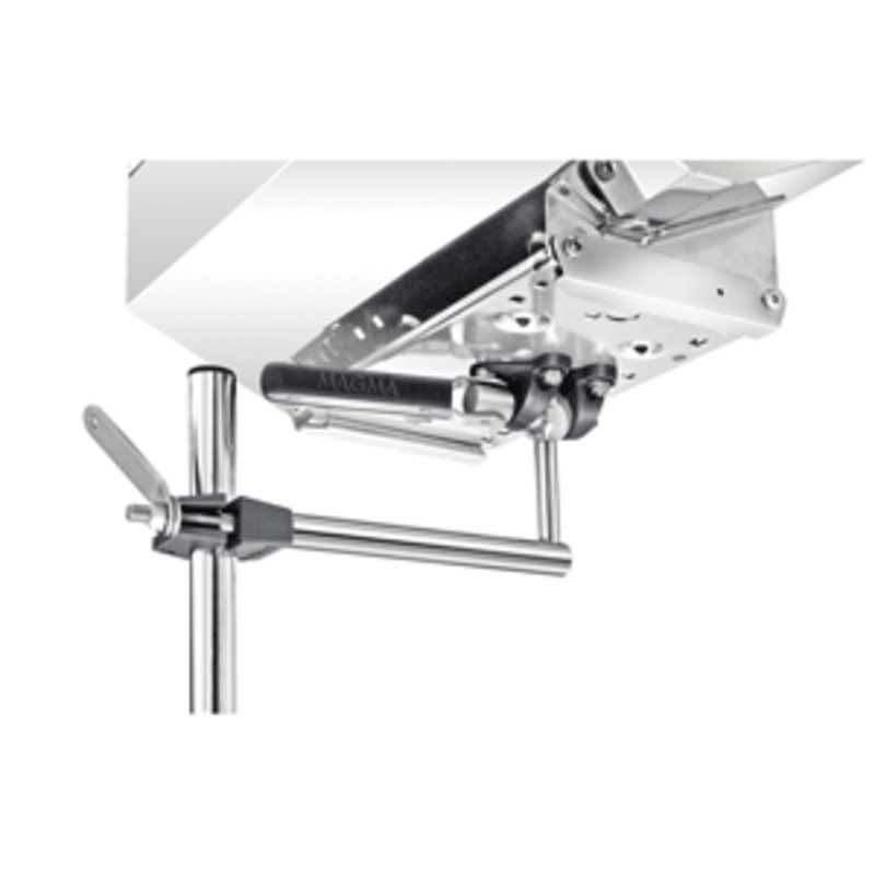 Magma Vertical Levelock Round Rail Mount – ” – 1″ Rails