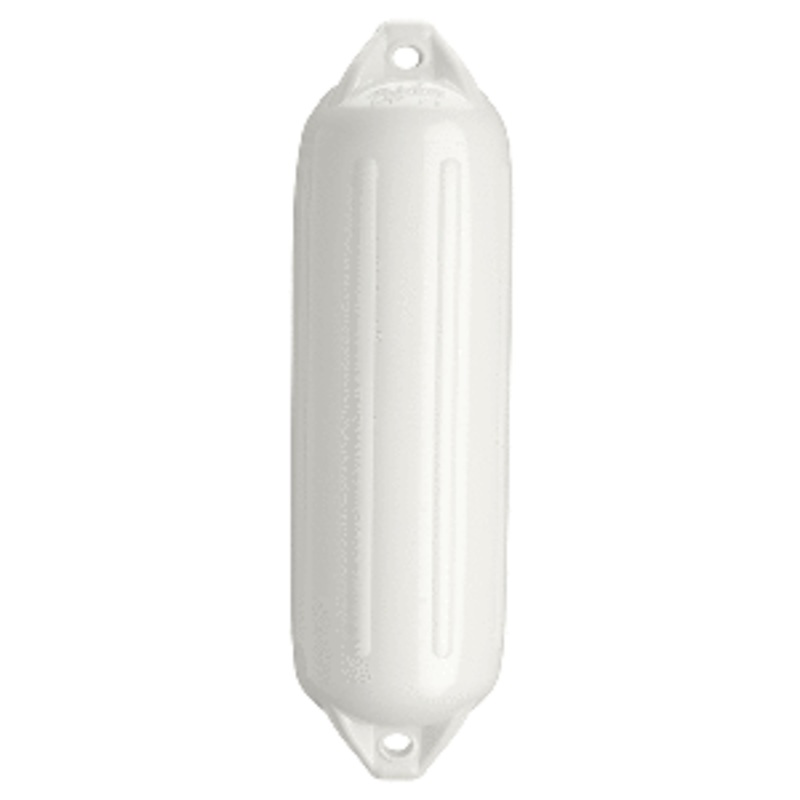 Polyform NF-4 Heavy Duty Twin Eye Fender 6.4″ X 21.6″ – White