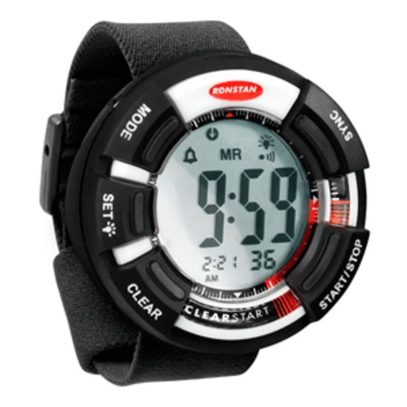 Ronstan Clear Start Race Timer – 65mm (2-9/16″) – Black/White