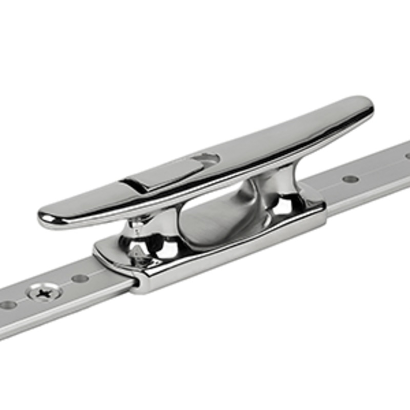 Schaefer Mid-Rail Chock/Cleat Stainless Steel – 1-1/4″