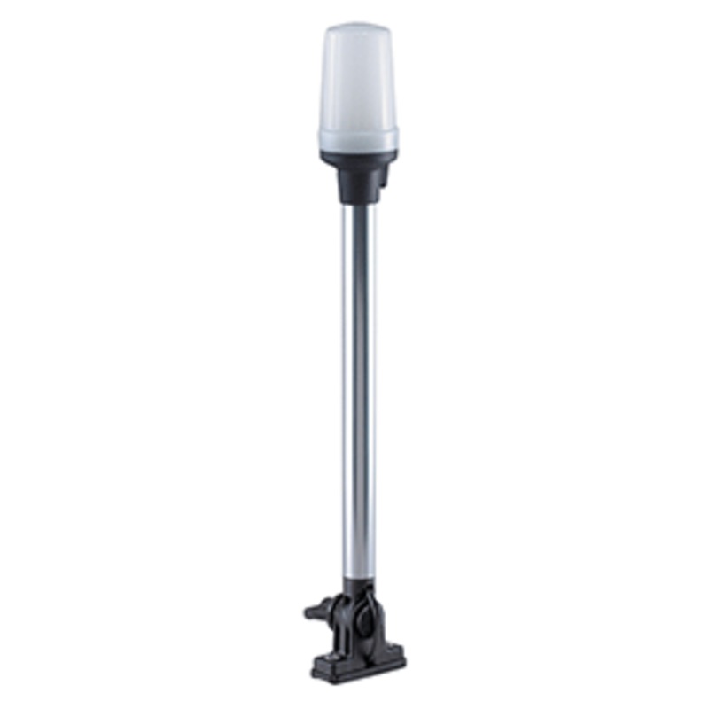 Perko Fold Down All-Round Pole Light – Vertical Mount – White