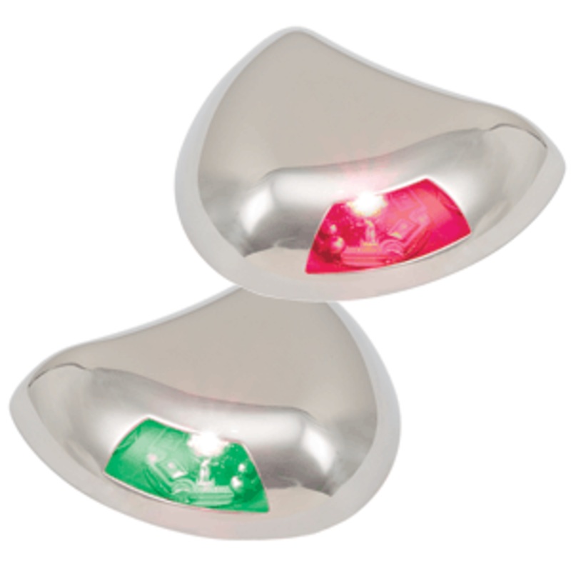 Perko Stealth Series LED Side Lights – Horizontal Mount – Red/Green
