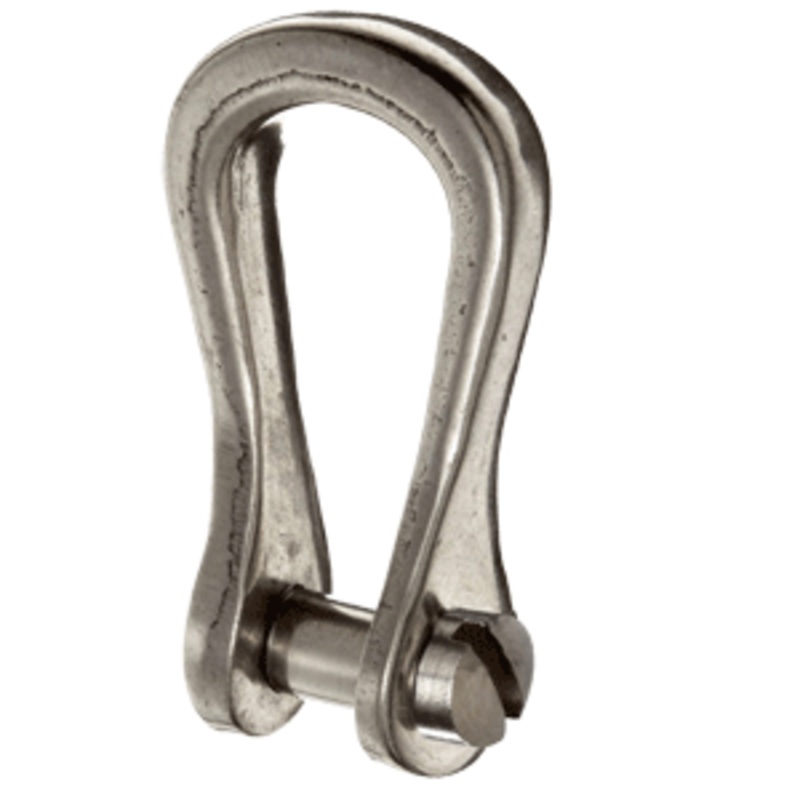 Ronstan Narrow Slotted Pin Shackle – 3/16″ Pin – 13/32″L x 5/16″W