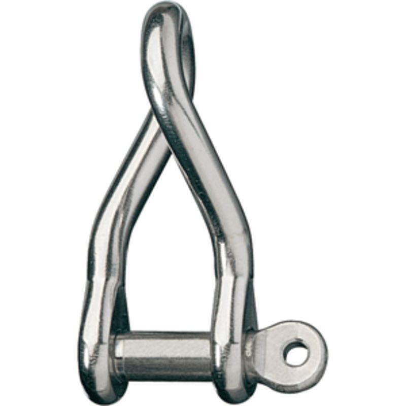Ronstan Twisted Shackle – 1/2″ Pin – 2-9/16″L x 3/4″W