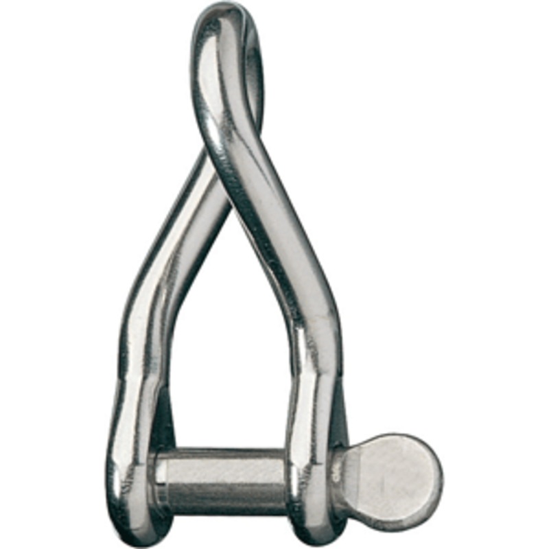 Ronstan Twisted Shackle – 5/16″ Pin – 1-7/8″L x 5/8″W