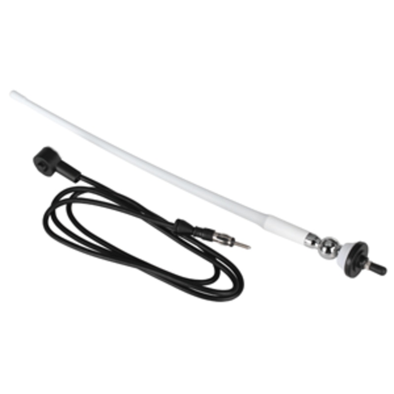 Boss Audio MRANT12W Rubber Ducky Marine Antenna – White