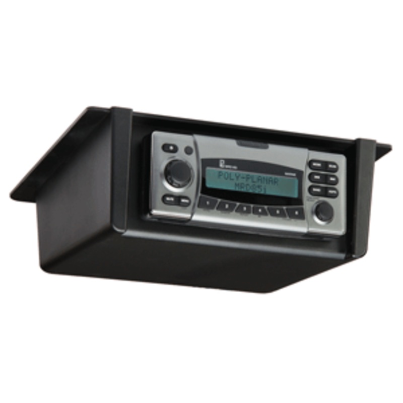 Poly-Planar Radio Mount Underdash/Overhead – Black