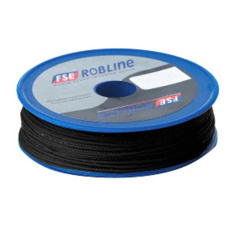 Robline Waxed Tackle Yarn – 0.8mm x 40M – Black