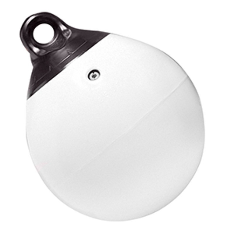 Taylor Made 15″ Tuff End Inflatable Vinyl Buoy – White