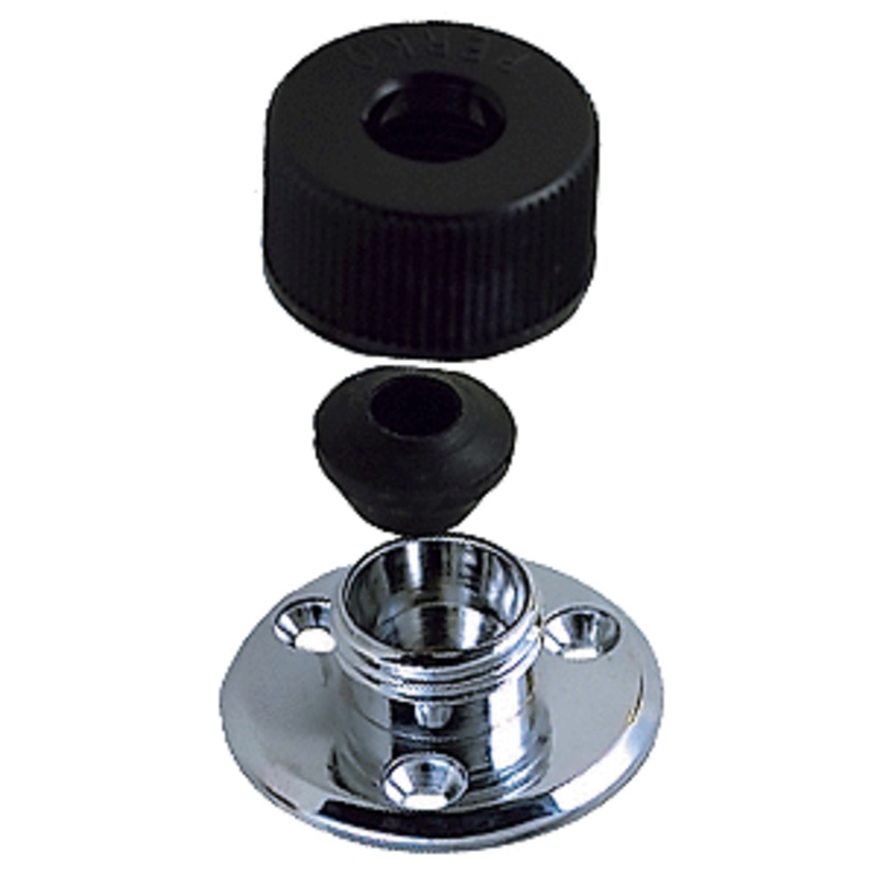 Perko Watertight Cable Outlet f/5/16″ Cable Chrome Plated Brass