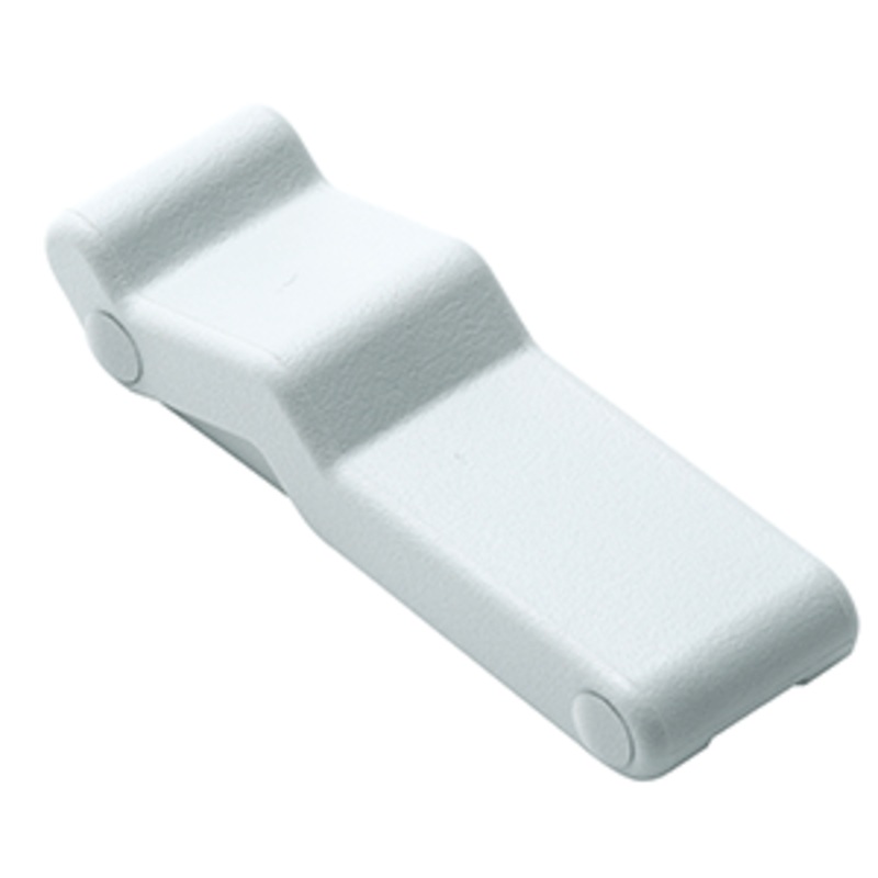 Southco Concealed Soft Draw Latch w/Keeper – White Rubber