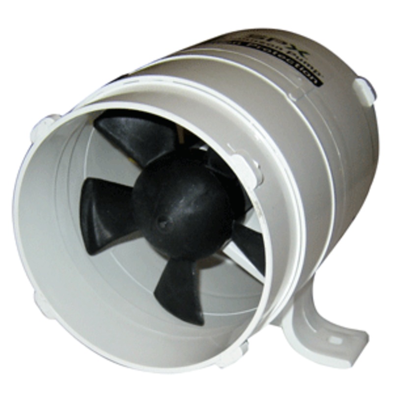 Johnson Pump 4″ In-Line Blower – 240CFM – 12V
