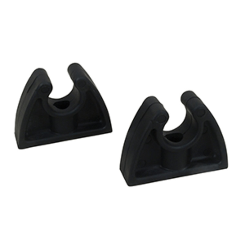 Perko Pole Storage Clips – Black – Pair