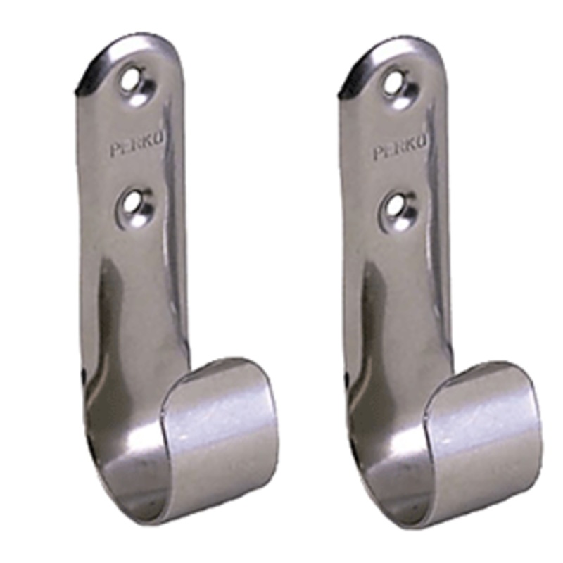 Perko Stainless Steel Boat Hook Holders – Pair