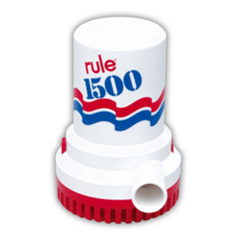 Rule 1500 GPH Non-Automatic Bilge Pump – 24v