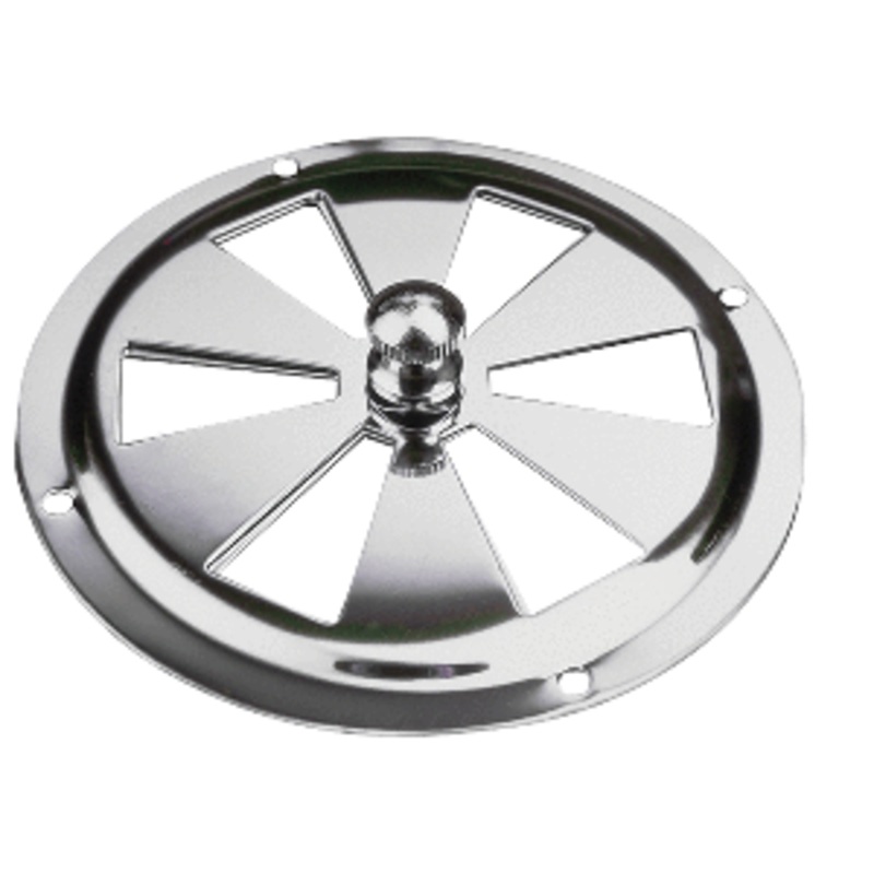 Sea-Dog Stainless Steel Butterfly Vent – Center Knob – 4″