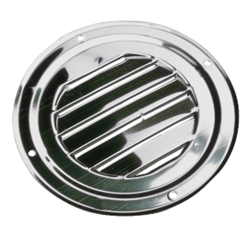 Sea-Dog Stainless Steel Round Louvered Vent – 5″