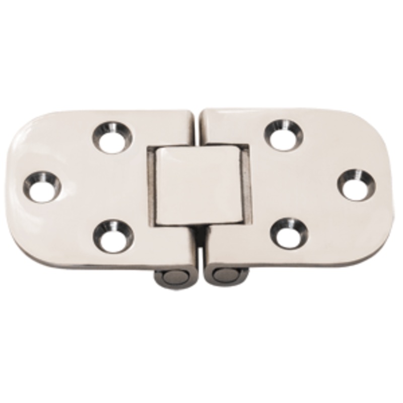 Whitecap Flush Mount 2-Pin Hinge – 304 Stainless Steel – 3″ x 1-1/2″