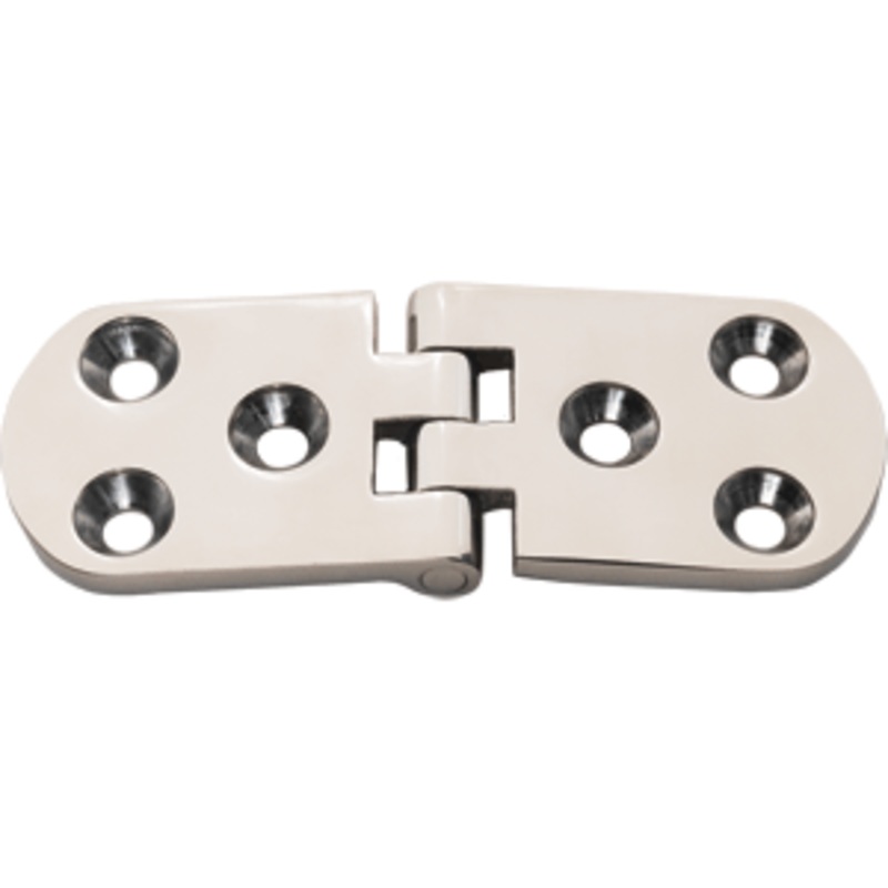 Whitecap Flush Mount Hinge – 316 Stainless Steel – 4″ x 1-1/2″